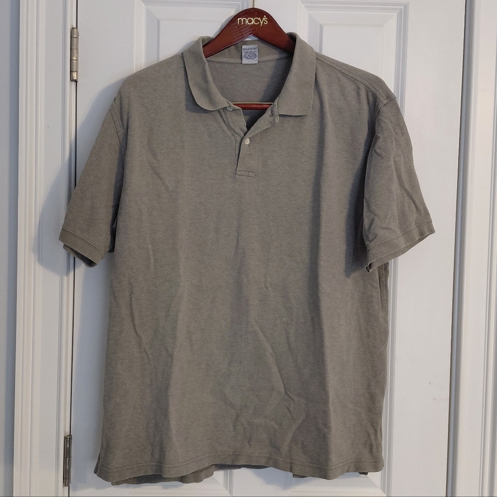 Old Navy Men's Polo, Gray, Size XL